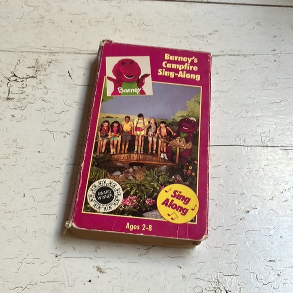 Barney’s Campfire Sing Along VHS The Lyons Group 1992 Ages 2-8. - Picture 3 of 6